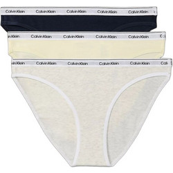 Calvin Klein Βαμβακερά Γυναικεία Slip 3Pack LV00QD5207-TC8