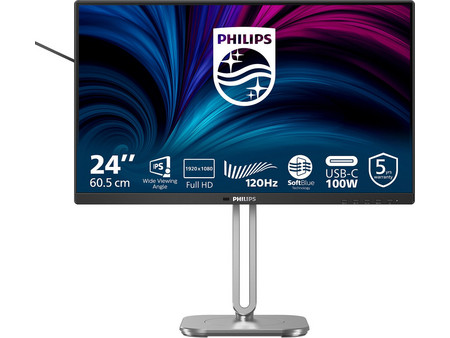 Philips 24B2U4301 IPS Monitor 23.8" 1920x1080 FHD 120Hz 4ms