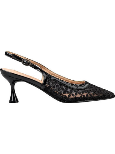 Envie Shoes Γόβες Slingback με Λεπτό Χαμηλό Τακούνι Μαύρες E84-23426-34