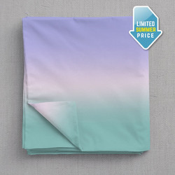 Isadore Lorraine Σεντόνι Μονό Βαμβακερό 160x260 Gradient Green