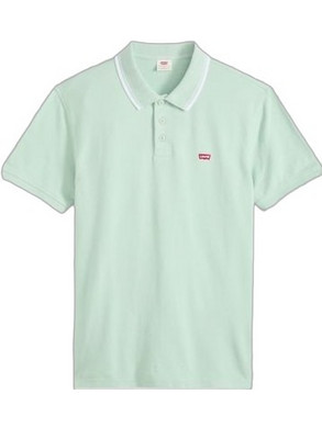 Levi's Ανδρική Μπλούζα Polo Κοντομάνικη Πράσινο Mint 35883-0371