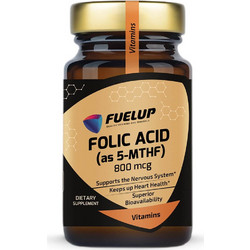 Fuel Up Folic Acid (as 5-MTHF) 800mcg 120 Ταμπλέτες
