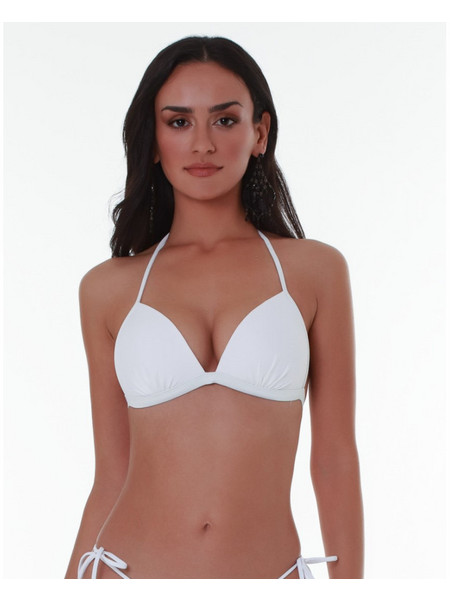 Bluepoint Bikini Top Τριγωνάκι με Ενίσχυση Λευκό 26066089-01