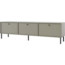 PoliHome Έπιπλο Τηλεόρασης Μοριοσανίδα Μ180xΠ41xΥ50cm Siera 3D 163130269