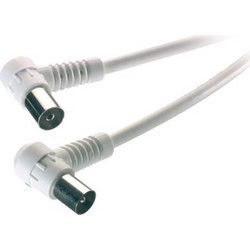 Vivanco Καλώδιο Κεραίας Coax Male to Coax Female 3m Black VANCABMF30090W