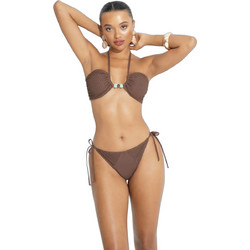 Bluepoint Bikini Top Τριγωνάκι Καφέ 26066033-18