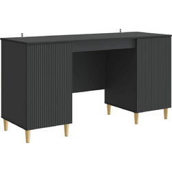 vidaXL Γραφείο Υπολογιστή Ξύλινο 142.5x50x75cm 3414595