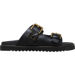 Mexx Δερμάτινα Γυναικεία Σανδάλια Μαύρα MI001600951W-1000
