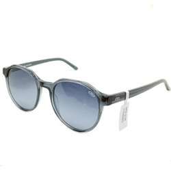 Moritz MZ11526 LK08 Ανδρικά Γυαλιά Ηλίου Τετράγωνα Κοκάλινα Μπλε με Μπλε Φακό