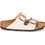 Birkenstock Arizona Δερμάτινα Γυναικεία Σανδάλια Ανατομικά Λευκά 1009921