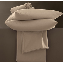 Isadore Lorraine Σετ Σεντόνια Μονά 160x260 Nude Beige