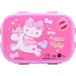 Gim Hello Kitty Πλαστικό Παιδικό Δοχείο Φαγητού Ροζ