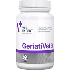 VetExpert GeriatiVet Πολυβιταμίνες Ηλικιωμένης Γάτας για Ενίσχυση Ανοσοποιητικού 60 Κάψουλες