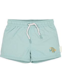 Little Dutch Ocean Breeze Αντηλιακό UV Βρεφικό Μαγιό Σορτς για Αγόρι Πράσινο Mint LD-CL260305