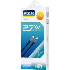 PZX V201P USB-C to Lightning Cable 27W 1m Black