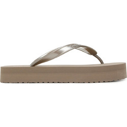 Calvin Klein Γυναικείες Σαγιονάρες Flatforms Μπεζ HW0HW03120-PBO