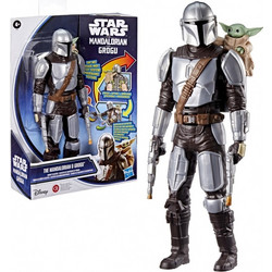 Hasbro Star Wars The Mandalorian & Grogu Bounty Blaster Φιγούρα Δράσης για 4+ Ετών 28cm