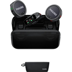 Insta360 Pro 2 TX+1 RX+Charge Case Σετ 3 Ασύρματα Μικρόφωνα Πέτου USB-C