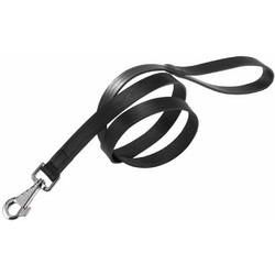 Ferplast Natural Λουρί Σκύλου Δερμάτινο 1.8m x 20mm Μαύρο