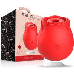 Martinella Rose Κλειτοριδικός Δονητής 6.6cm Κόκκινος