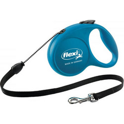 Flexi Fun Cord Πτυσσόμενο Λουρί Σκύλου έως 20kg 5m Μπλε
