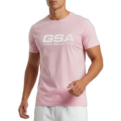 GSA Ανδρικό Αθλητικό T-Shirt Ροζ 17-2601 Ροζ