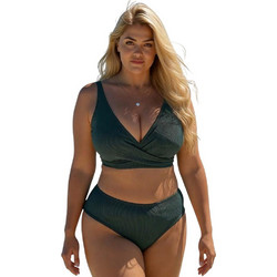 AnnaMu Bikini Set Ψηλόμεσο Κυπαρισσί A-1162