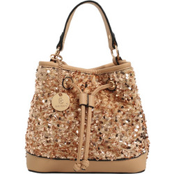 Bag to Bag Γυναικεία Τσάντα Χειρός από Δερματίνη Χρυσή F2627-3