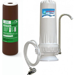 Geyser Aragon 10 SL 10" Μονό Φίλτρο Νερού Άνω Πάγκου με Βρυσάκι