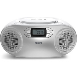 Philips TAZ2000 Φορητό Ράδιο CD Player με Bluetooth / USB Ασημί
