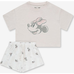 Minene Minnie Mouse Παιδικό Σετ για Κορίτσι Καλοκαιρινό Nude 2414000106004
