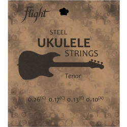 Flight Σετ 6 Χορδές Ukelele Nickel Plated Steel 10-26"