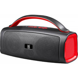 Beatbox 18 Ηχείο Bluetooth 20W με Ραδιόφωνο Μαύρο Κόκκινο