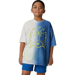 4F Παιδικό T-Shirt Κοντομάνικο Μπεζ Royal Blue 4FJWSS26TTSHM3286-36S