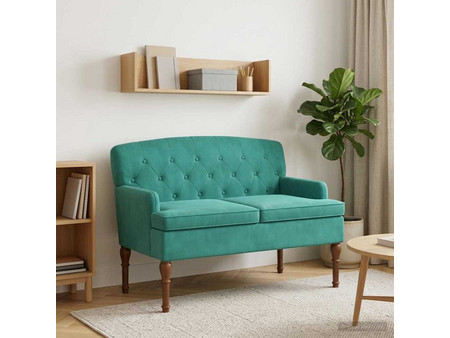 vidaXL Διθέσιος Καναπές Βελούδινος Βεραμάν 111x65x79cm 42041853