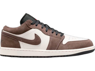 Jordan Air 1 Low Ανδρικά Sneakers Καφέ 553558-200