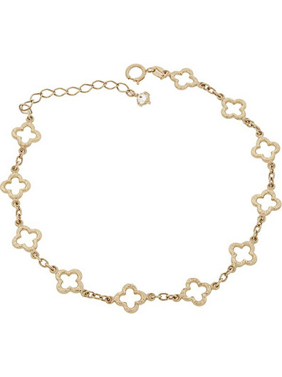 Million Diamonds Γυναικείο Βραχιόλι με Σταυρό από Xρυσό 14K BRA21437
