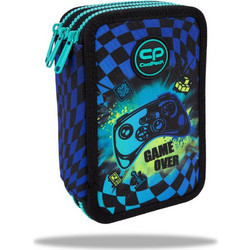 CoolPack Jumper Gamer Chess Κασετίνα Γεμάτη με 3 Θήκες Μπλε F067964