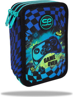 CoolPack Jumper Gamer Chess Κασετίνα Γεμάτη με 3 Θήκες Μπλε F067964