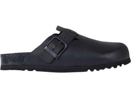 Scholl Men Olivier Leather Clog Black F32408-2214