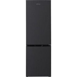 Omnys FCN-E6186UIN Ψυγειοκαταψύκτης 400lt Full No Frost Υ186xΠ60xΒ68cm Μαύρος