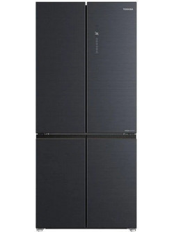 Toshiba GR-RF677WI-PMJ06 Ψυγείο Ντουλάπα 515lt No Frost Υ189.8xΠ83.3xΒ65.3cm Γκρι