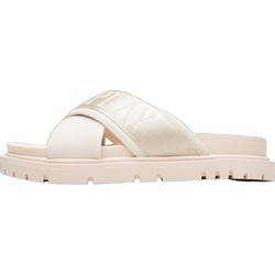 Replay Γυναικείες Παντόφλες Καλοκαιρινές Flatforms Μπεζ GWF5E-002-C0001S