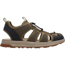 Clarks Trek Wave Ανδρικά Πέδιλα Κλειστά Ανατομικά Χακί 26181516