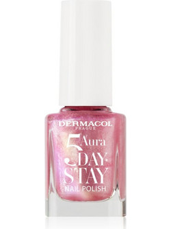 Dermacol 5 Day Stay Aura 69 Rose Glow Gloss Βερνίκι Νυχιών Μακράς Διαρκείας 11ml
