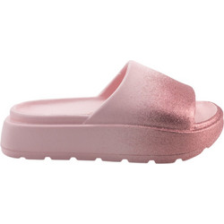 Mitsuko Γυναικείες Παντόφλες Καλοκαιρινές Flatforms Ροζ SA66770W