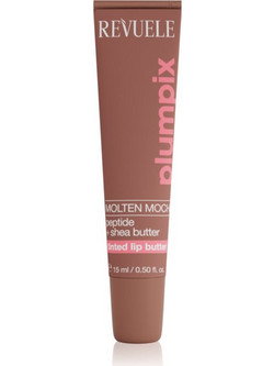 Revuele Plumpix Molten Mocha Sheer Brown Lip Balm Tube με Χρώμα 15ml