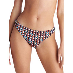 BLU4U Polca Borders Bikini Slip Καφέ Εκρού 26365467-47