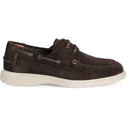 Fratelli Petridi Ανδρικά Μοκασίνια Boat Shoes Καστόρινα Καφέ 261091