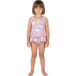 Joyce Butterflies Παιδικό Μαγιό Ολόσωμο για Κορίτσι Λιλά 2643805